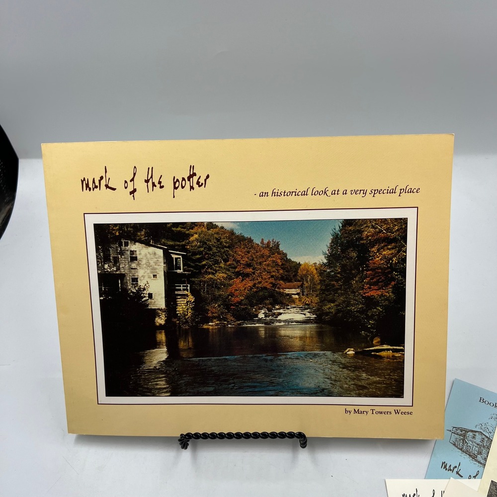 "Mark of the Potter"-Weese-1994-1st Ed 1st Printing Crafts Paperback W Inserts - Picture 2 of 10